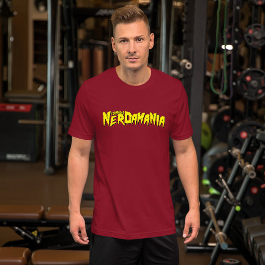 Cornhole Nerdamania Unisex t-shirt