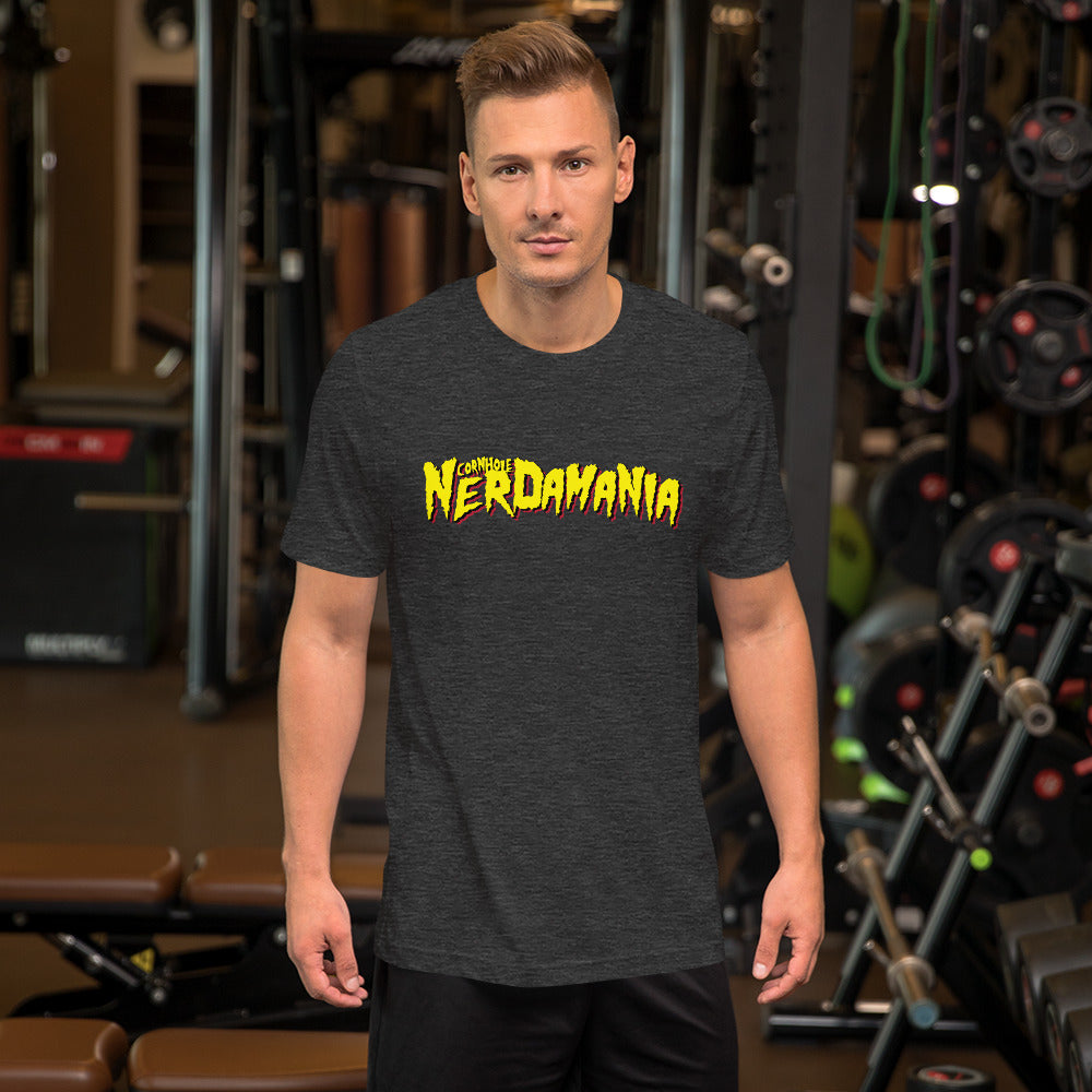 Cornhole Nerdamania Unisex t-shirt