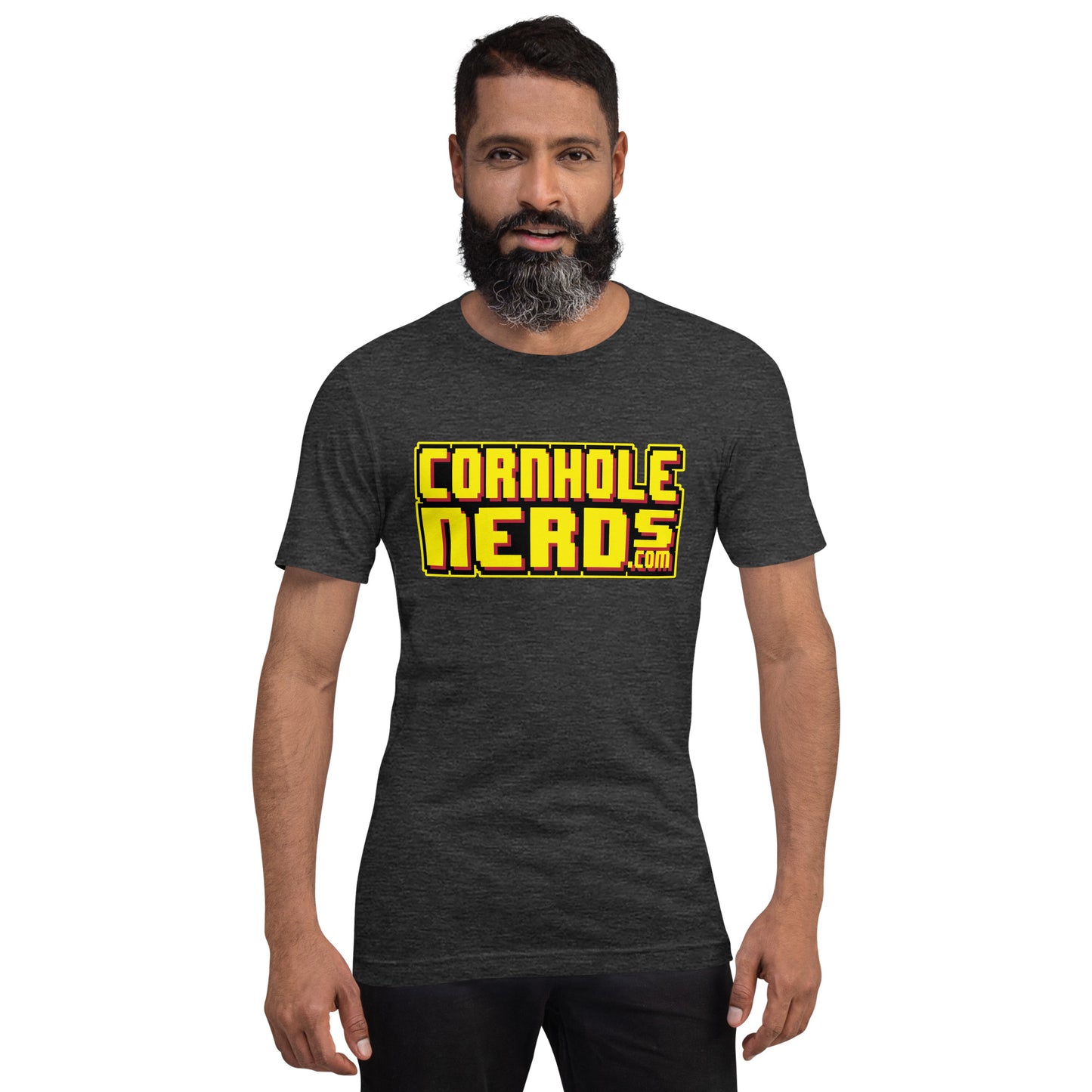 Cornhole Nerds 8-bit Unisex t-shirt