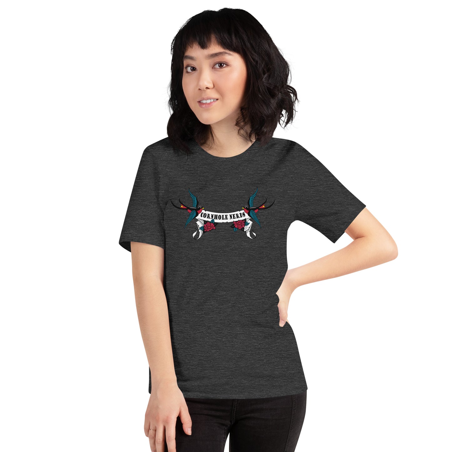 Tattoo Sparrow Nerds Unisex t-shirt
