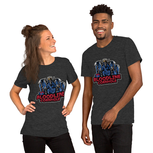 Bloodline Cornhole Reaper Family Unisex t-shirt