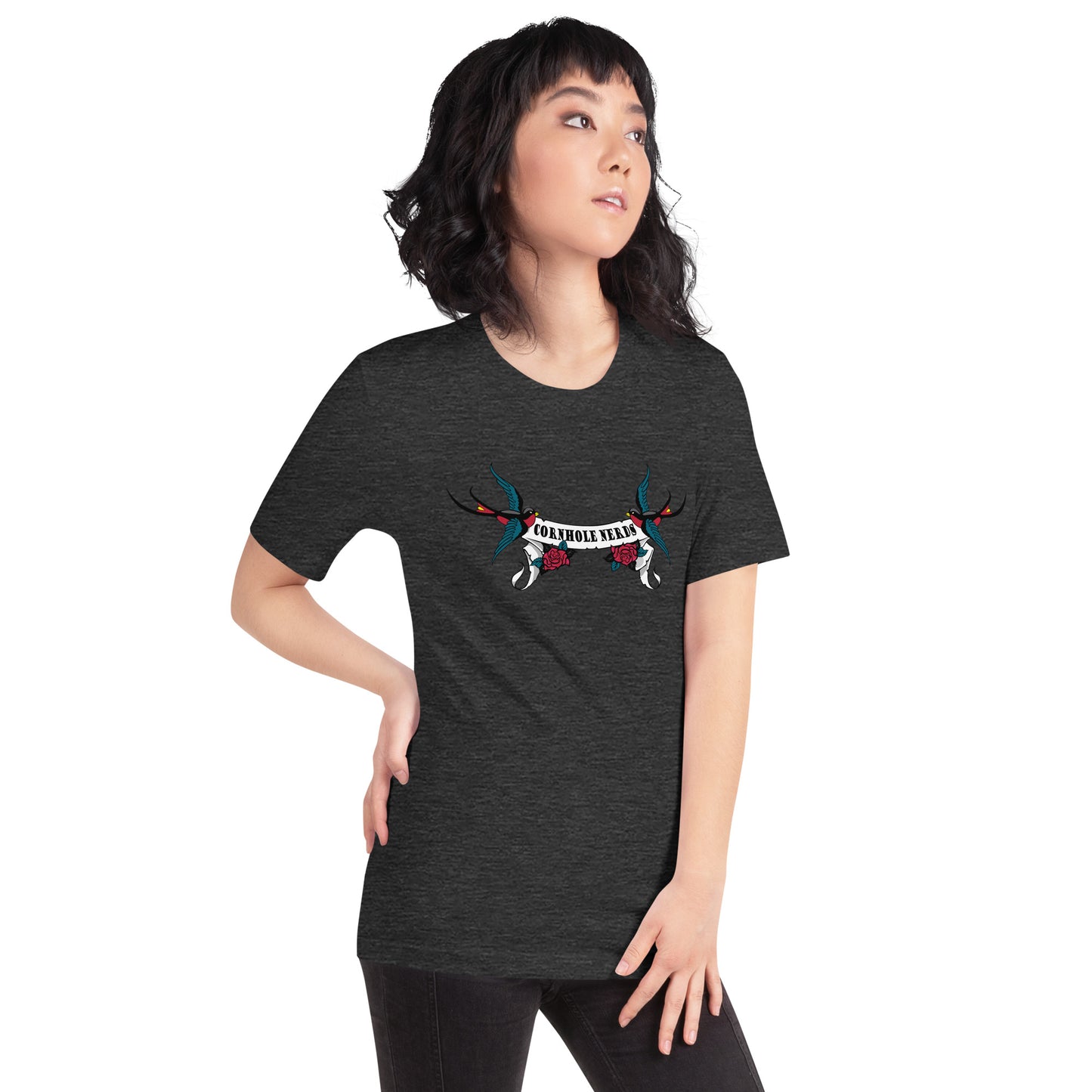 Tattoo Sparrow Nerds Unisex t-shirt