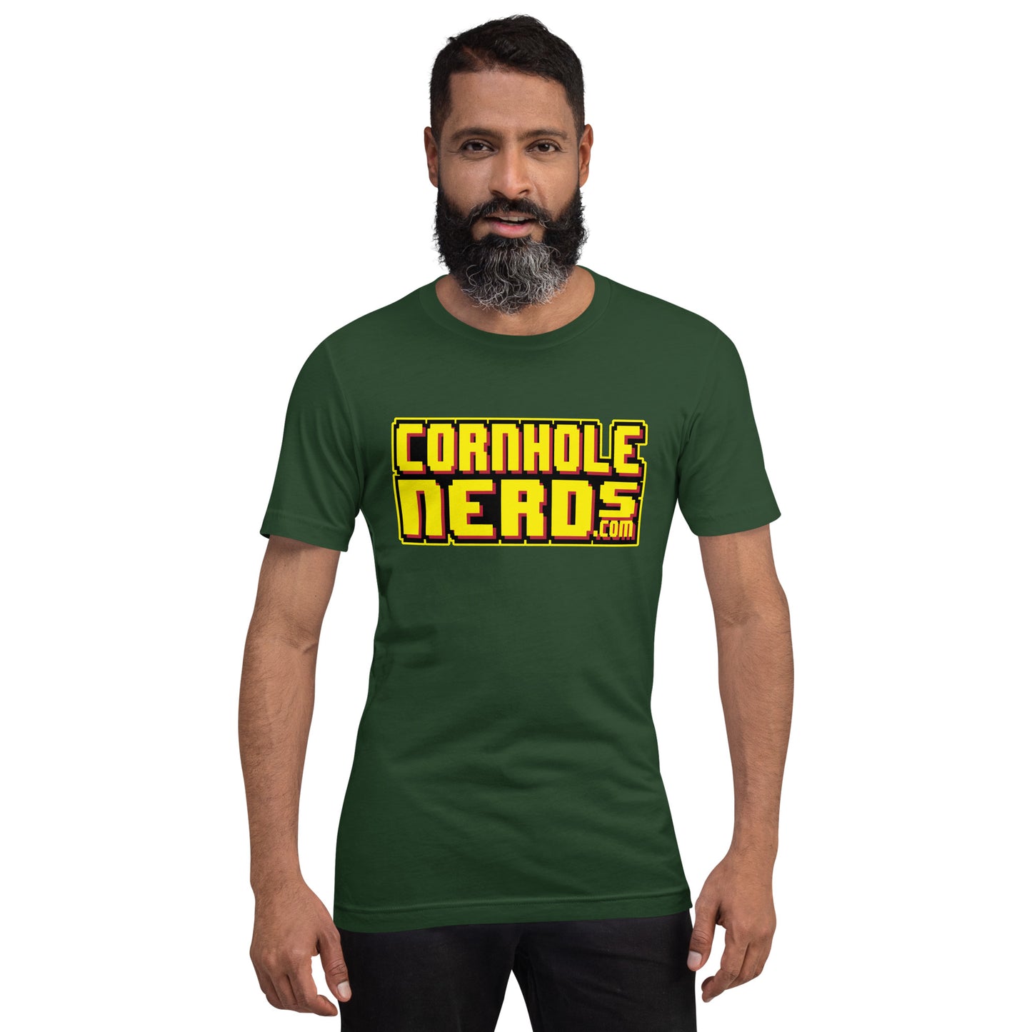 Cornhole Nerds 8-bit Unisex t-shirt