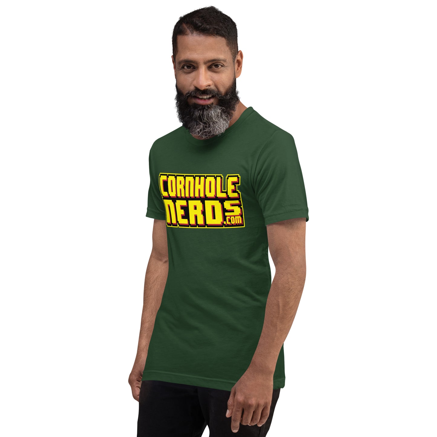 Cornhole Nerds 8-bit Unisex t-shirt