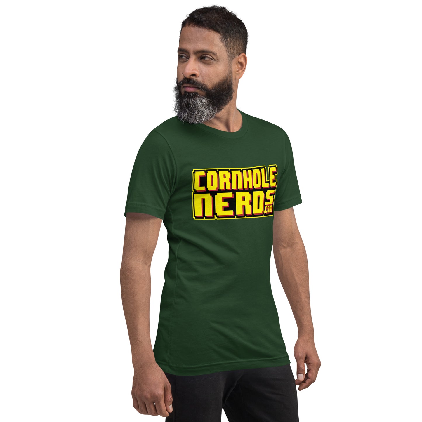 Cornhole Nerds 8-bit Unisex t-shirt