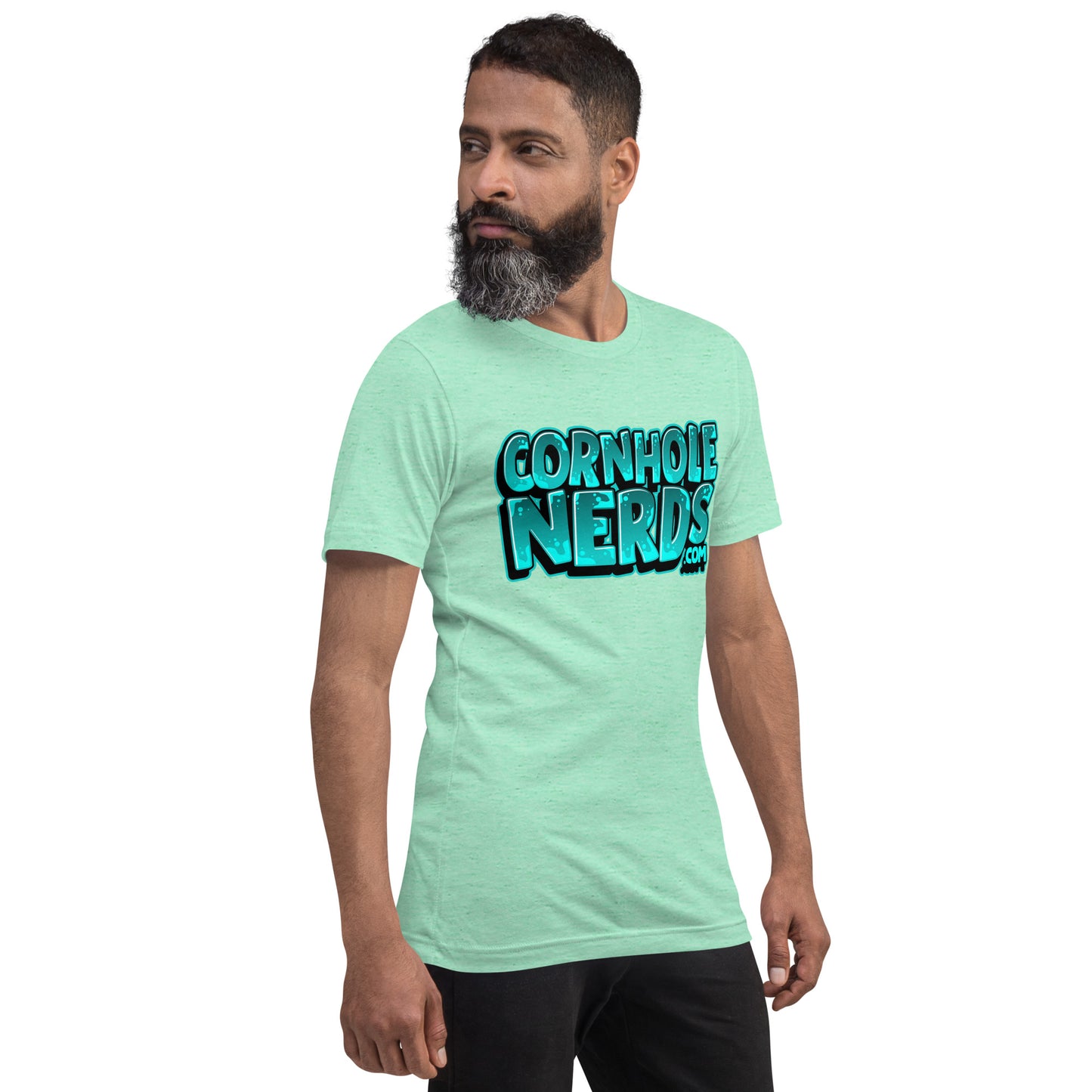 Cornhole Nerds "The Facebook profile pic Logo" Unisex t-shirt
