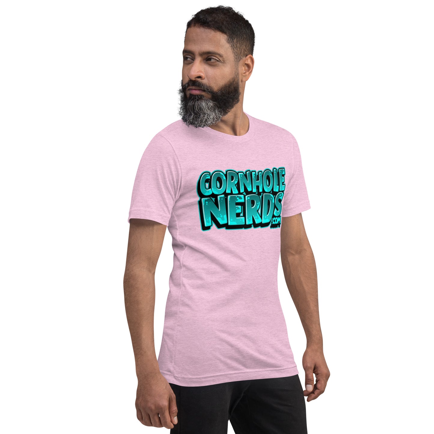 Cornhole Nerds "The Facebook profile pic Logo" Unisex t-shirt