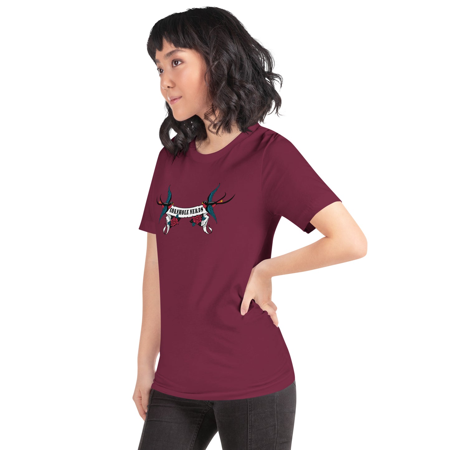 Tattoo Sparrow Nerds Unisex t-shirt