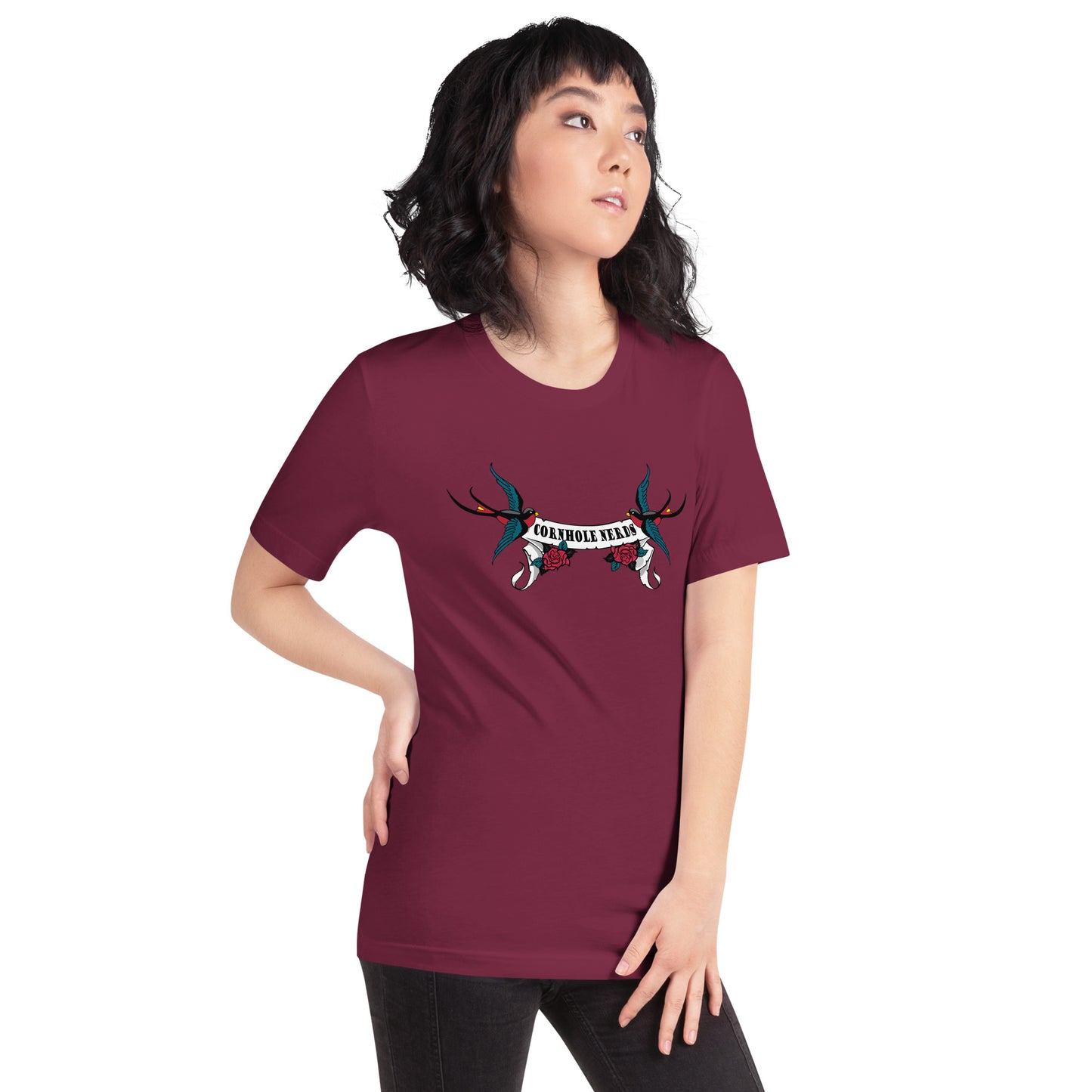 Tattoo Sparrow Nerds Unisex t-shirt