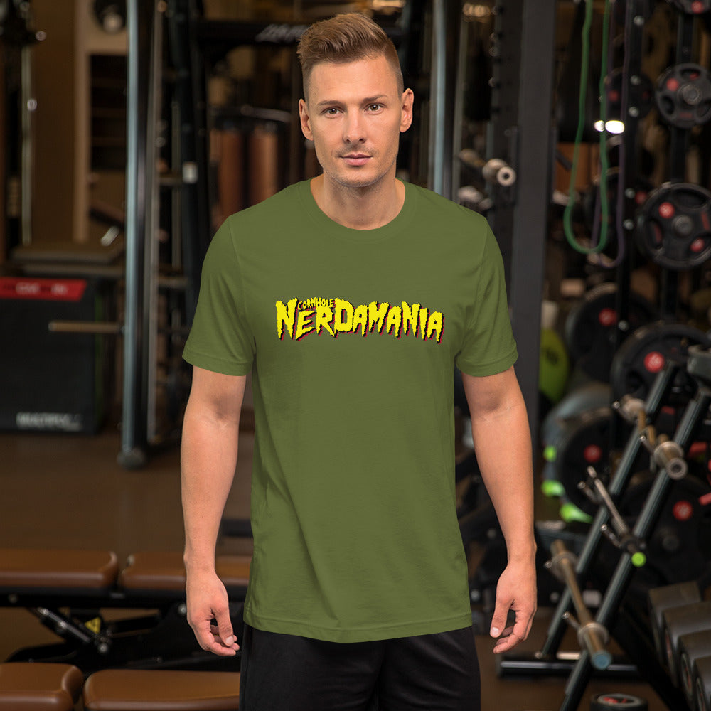 Cornhole Nerdamania Unisex t-shirt