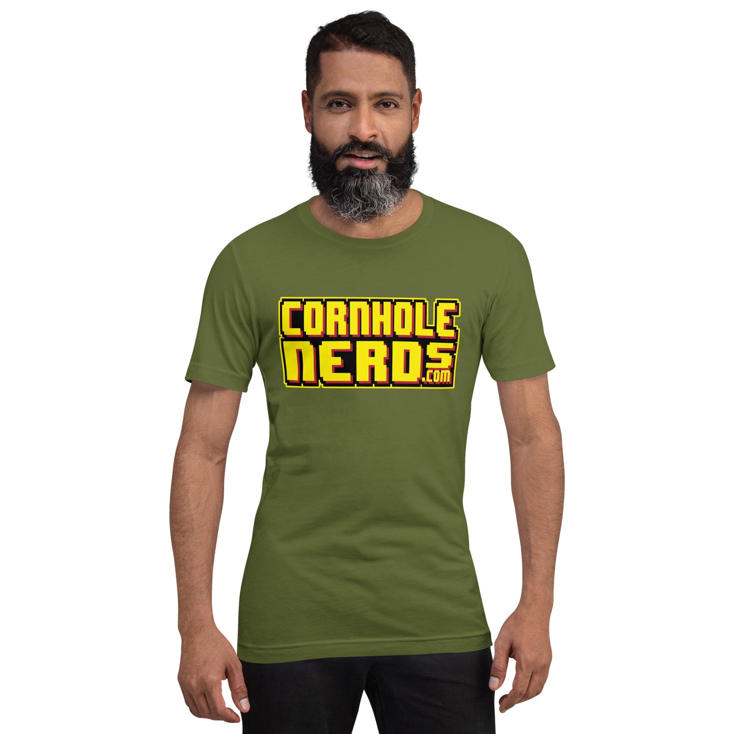 Cornhole Nerds 8-bit Unisex t-shirt