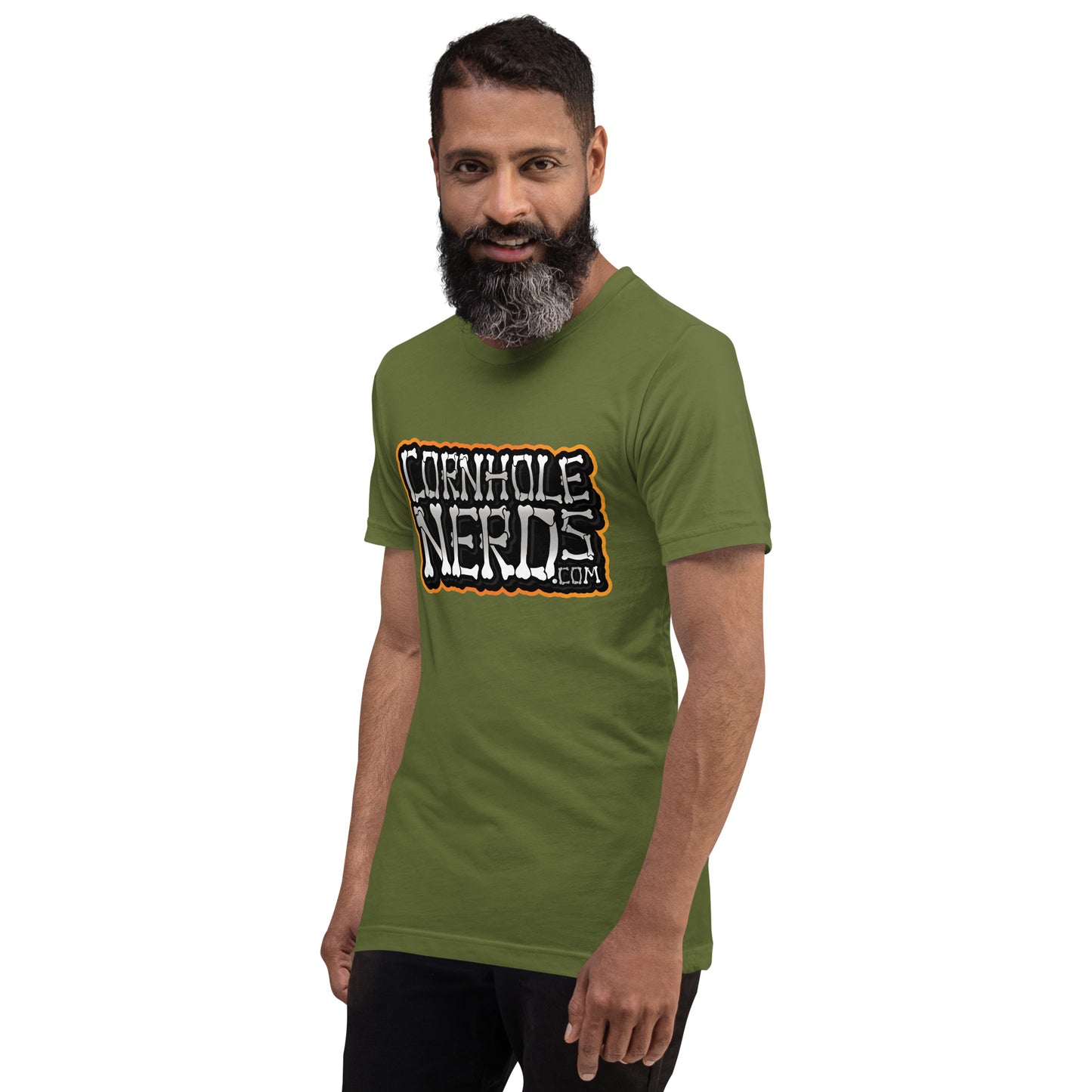 Cornhole Nerds Bones logo Unisex t-shirt