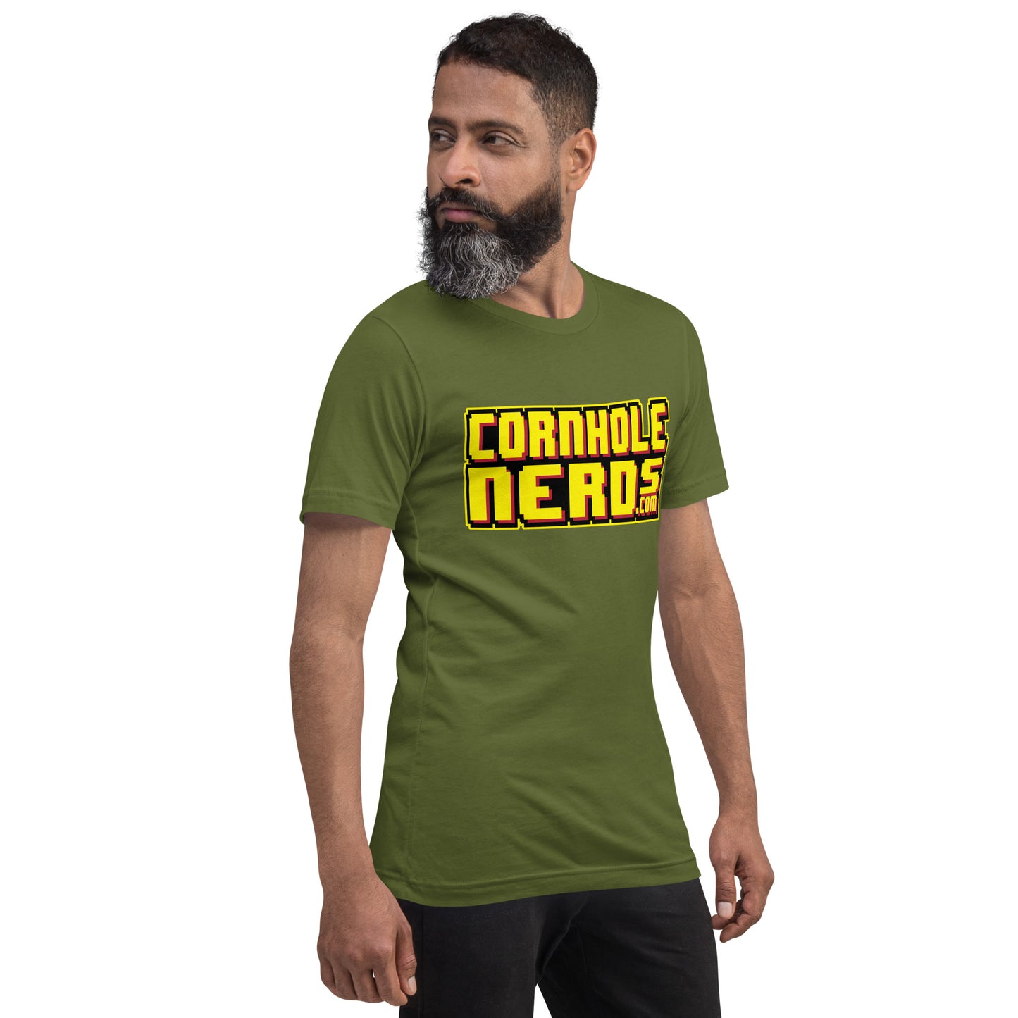 Cornhole Nerds 8-bit Unisex t-shirt