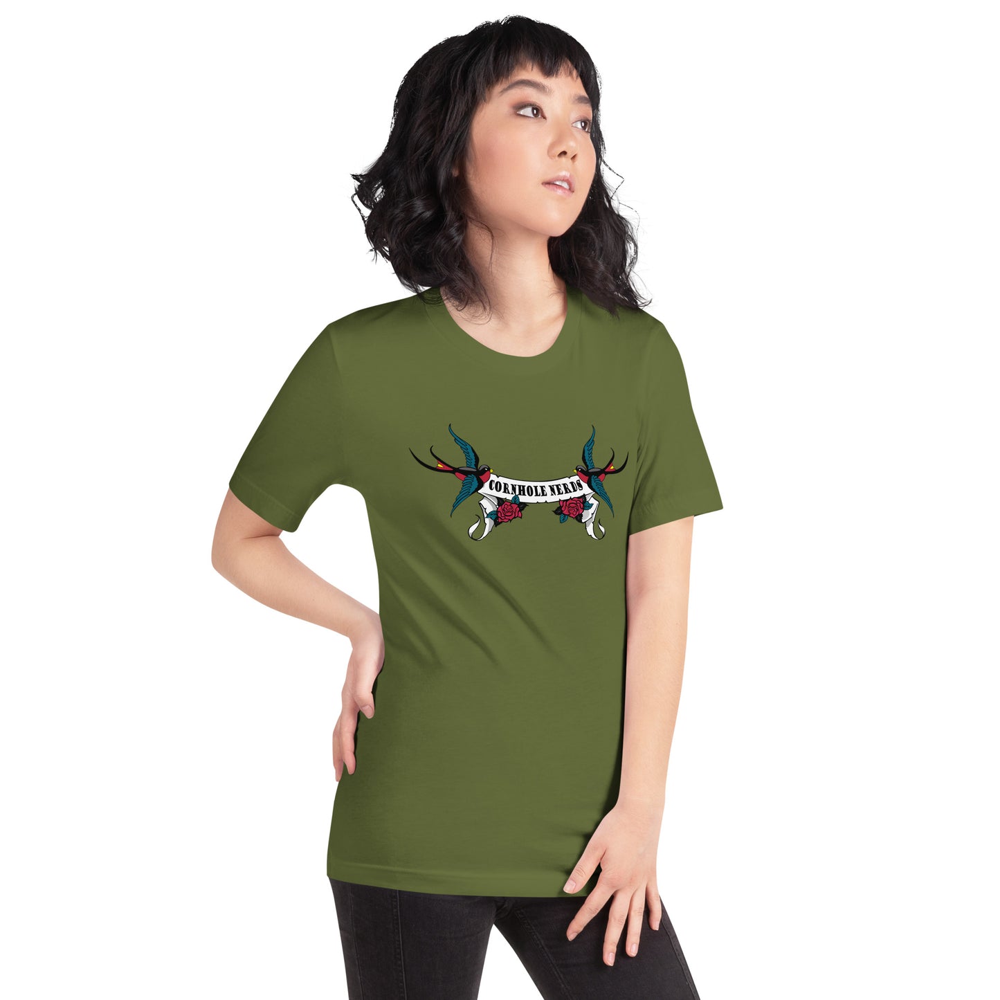 Tattoo Sparrow Nerds Unisex t-shirt