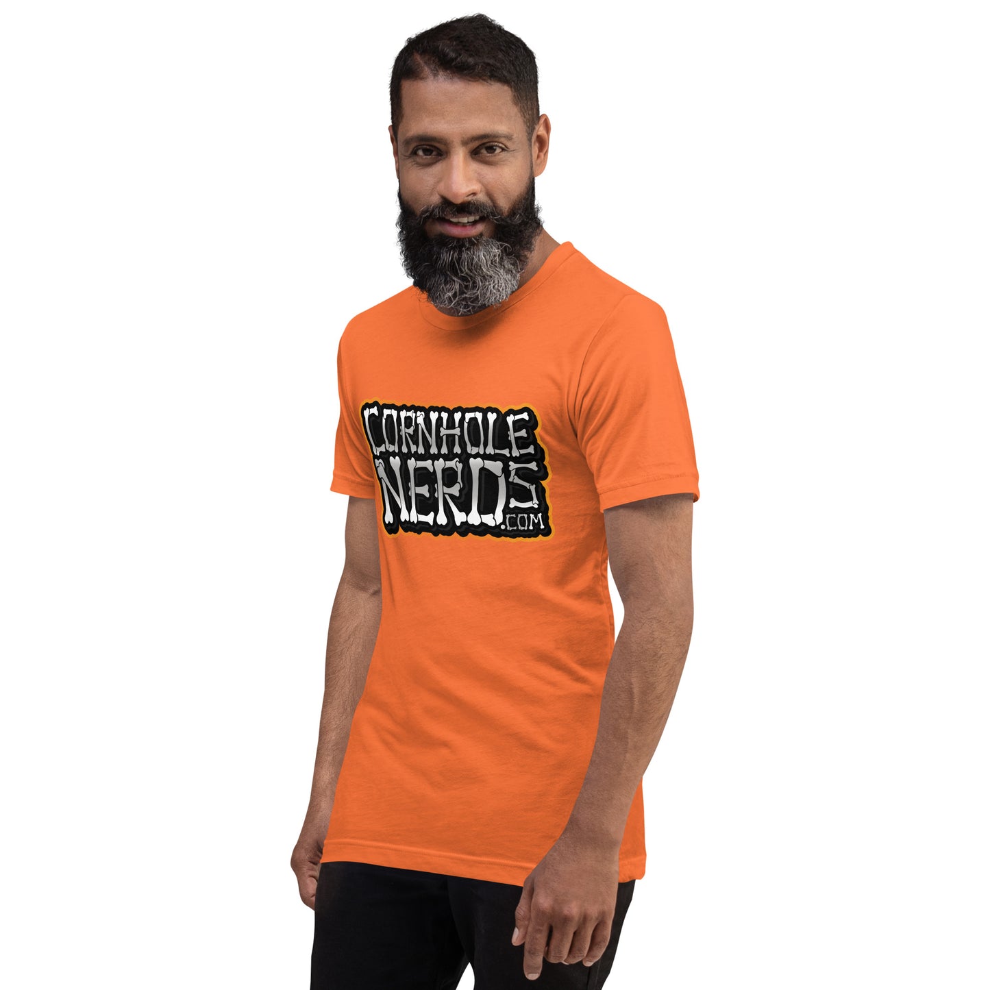 Cornhole Nerds Bones logo Unisex t-shirt