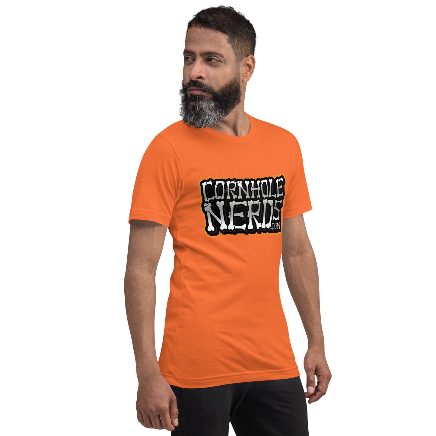 Cornhole Nerds Bones logo Unisex t-shirt