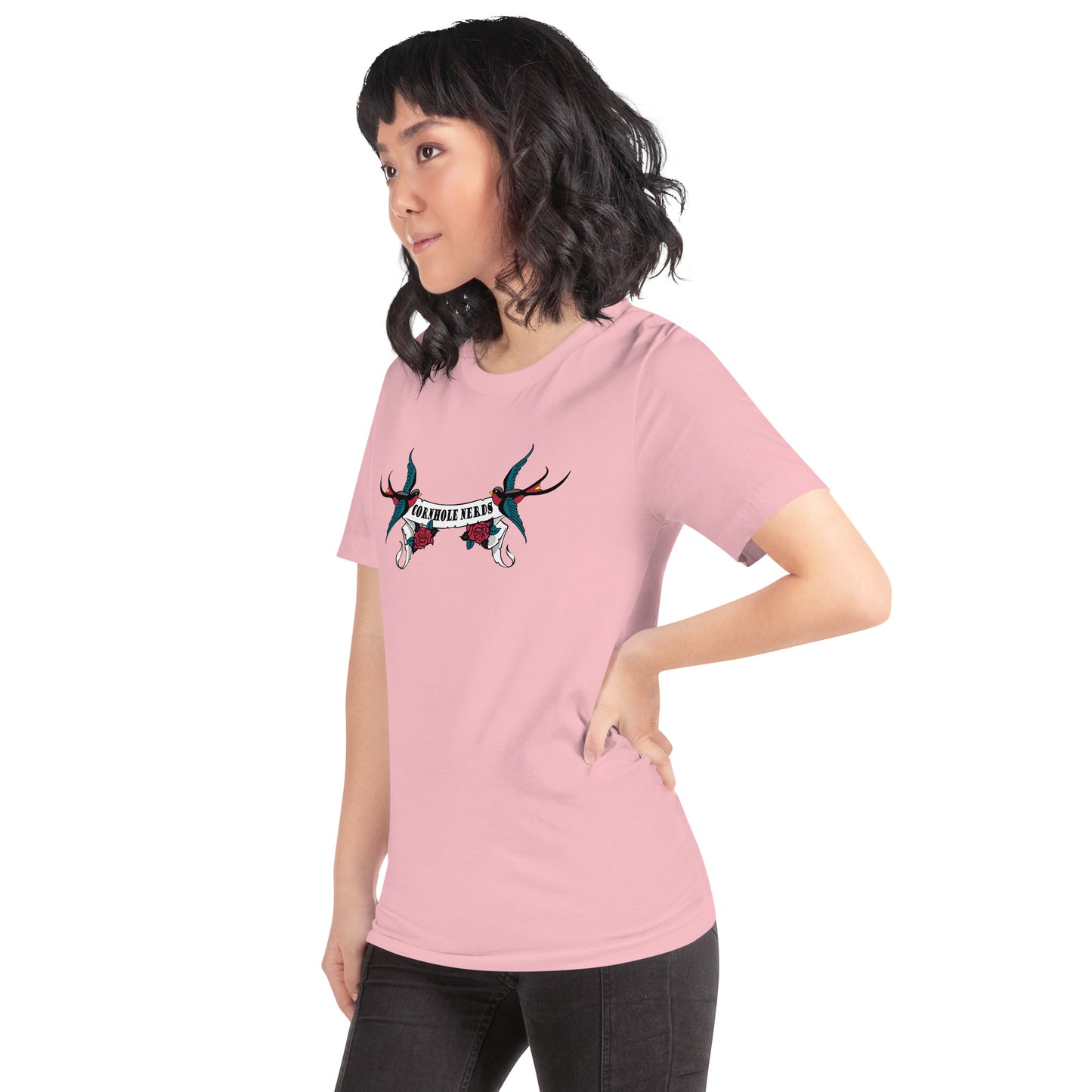 Tattoo Sparrow Nerds Unisex t-shirt