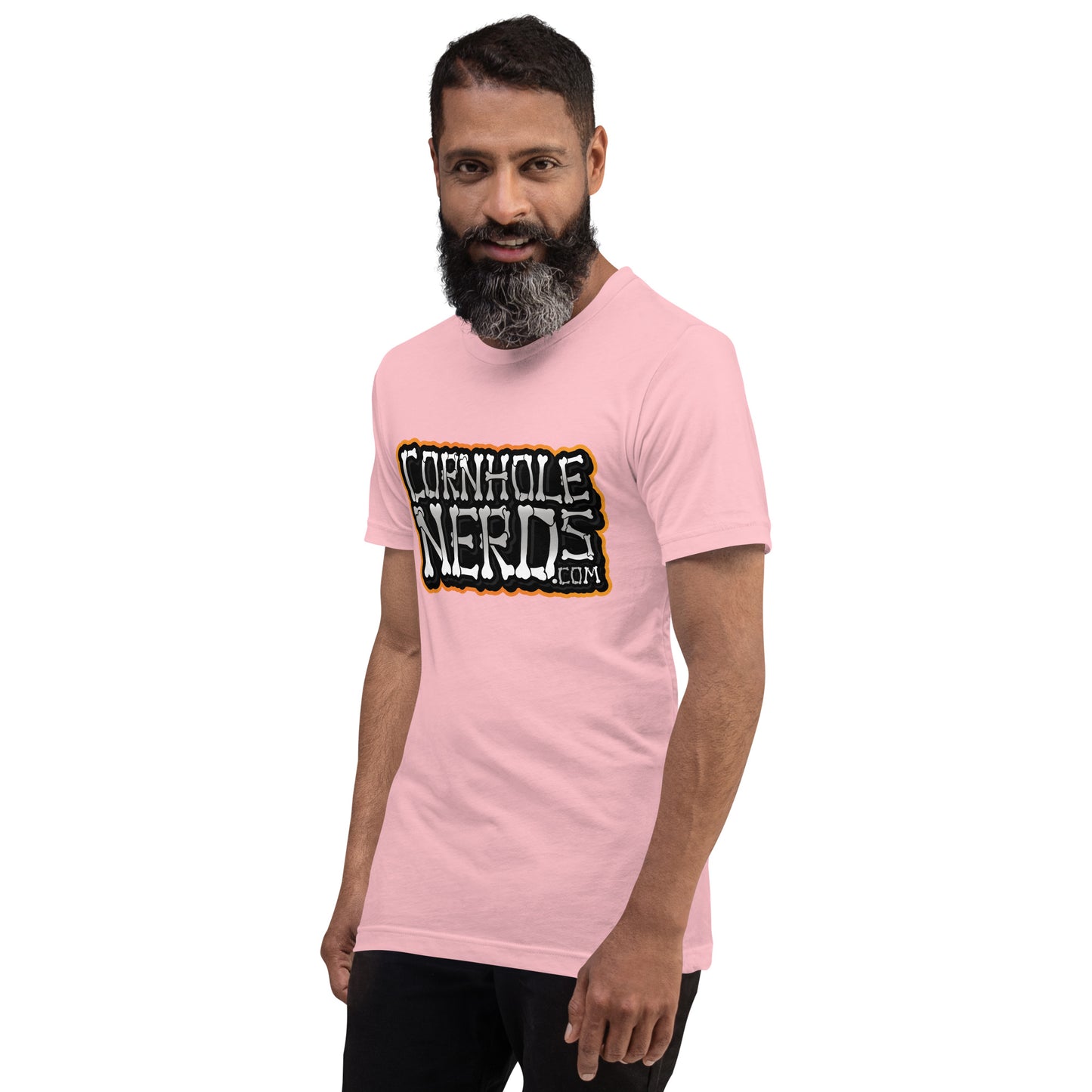 Cornhole Nerds Bones logo Unisex t-shirt