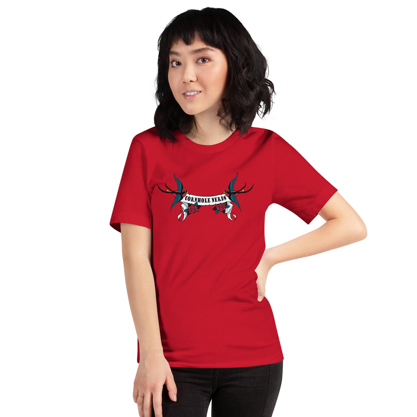 Tattoo Sparrow Nerds Unisex t-shirt