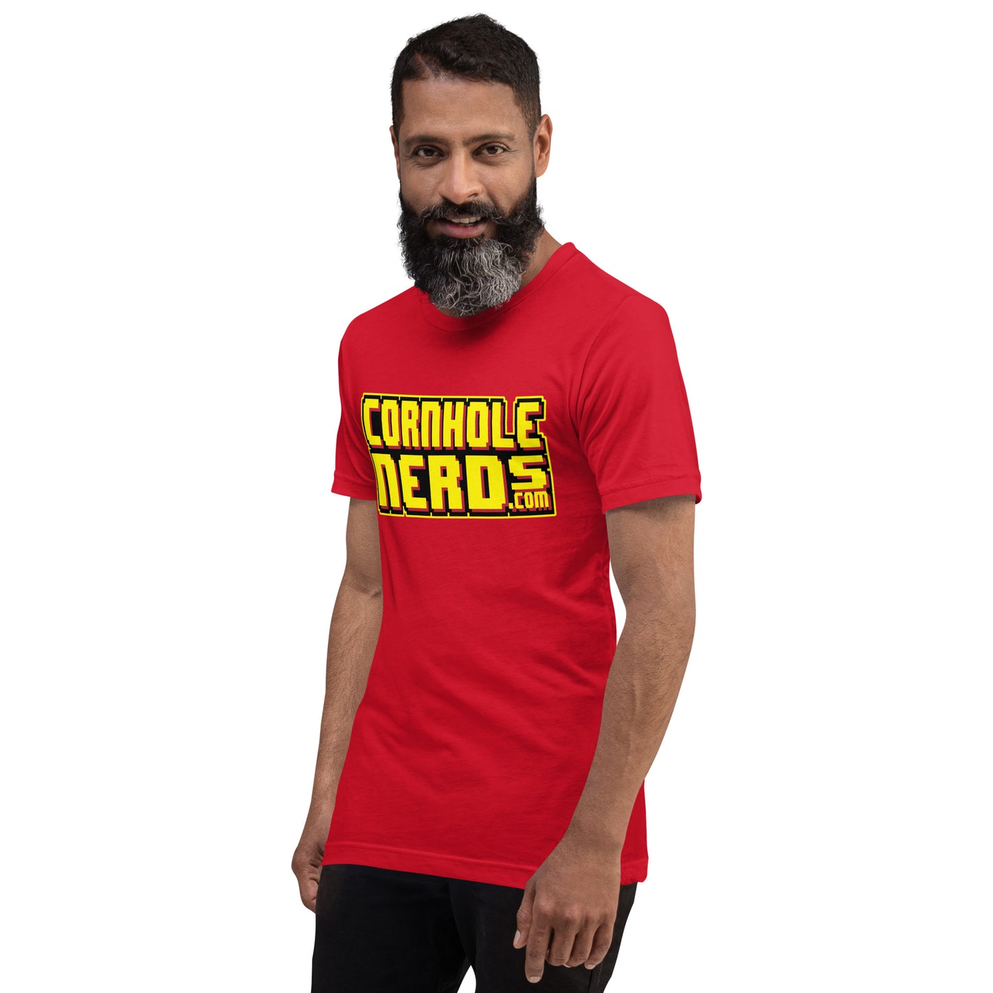 Cornhole Nerds 8-bit Unisex t-shirt