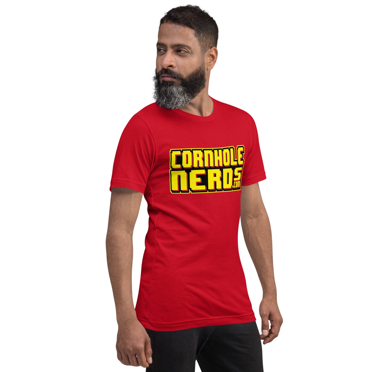 Cornhole Nerds 8-bit Unisex t-shirt