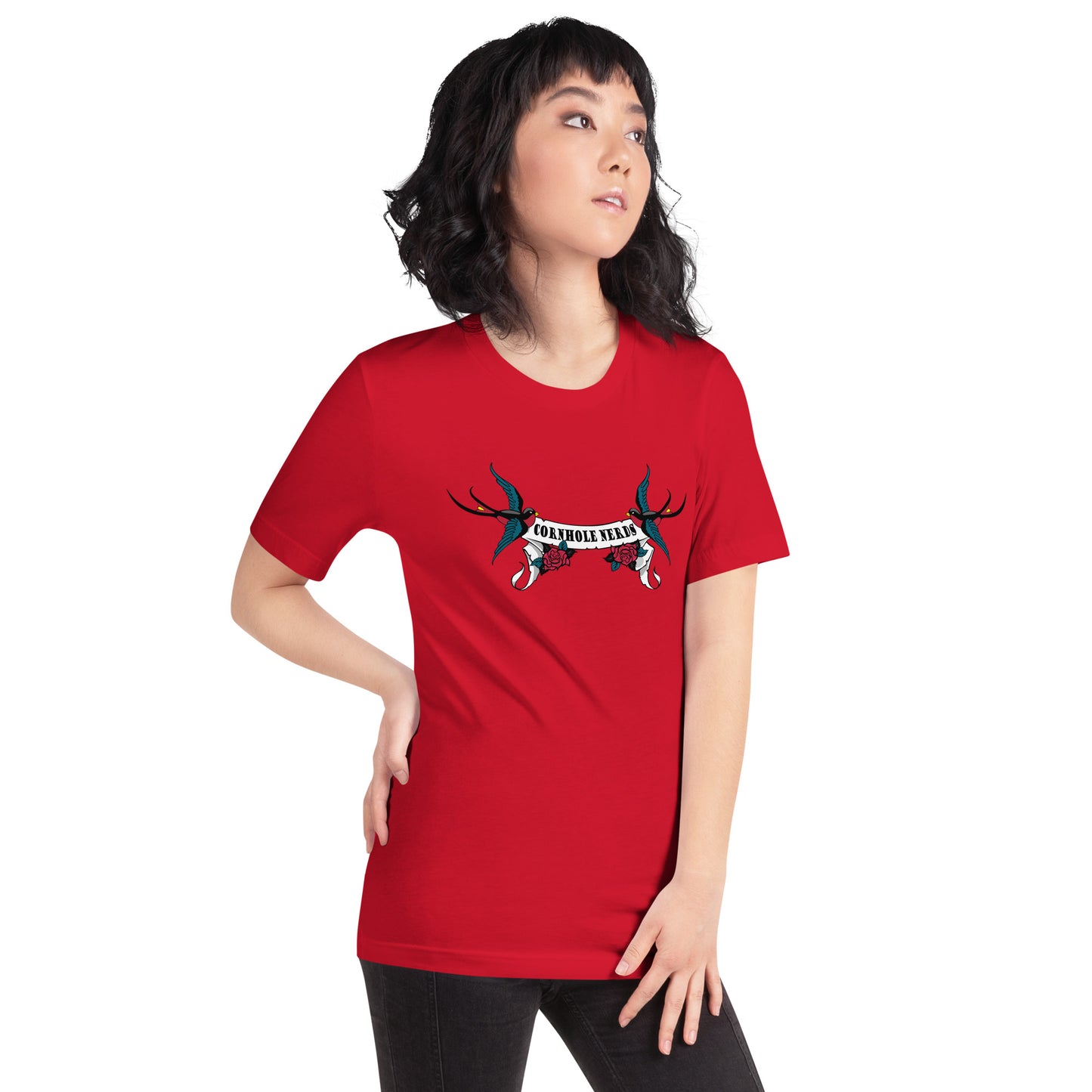 Tattoo Sparrow Nerds Unisex t-shirt