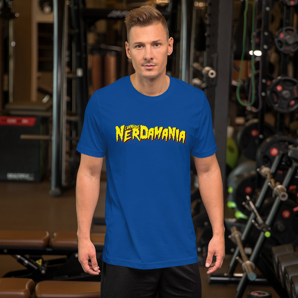 Cornhole Nerdamania Unisex t-shirt