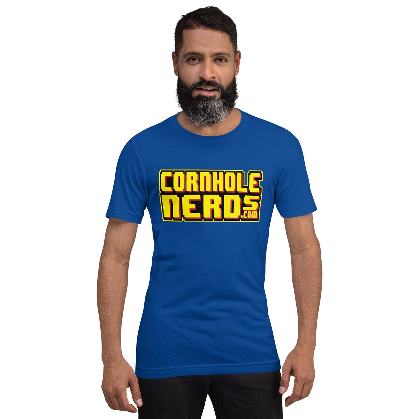 Cornhole Nerds 8-bit Unisex t-shirt