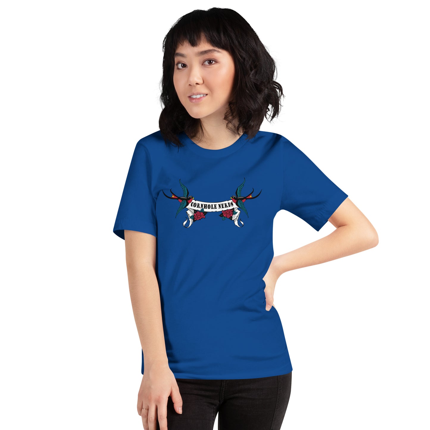 Tattoo Sparrow Nerds Unisex t-shirt