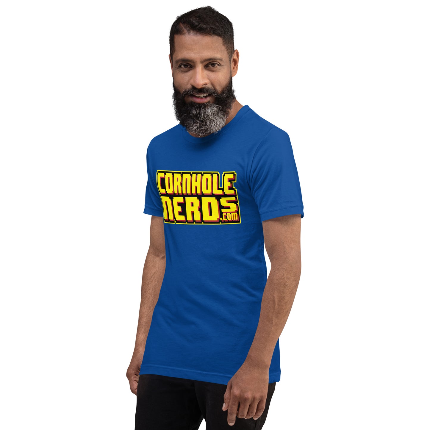 Cornhole Nerds 8-bit Unisex t-shirt