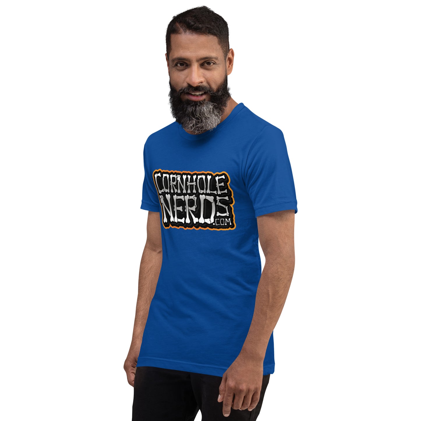 Cornhole Nerds Bones logo Unisex t-shirt