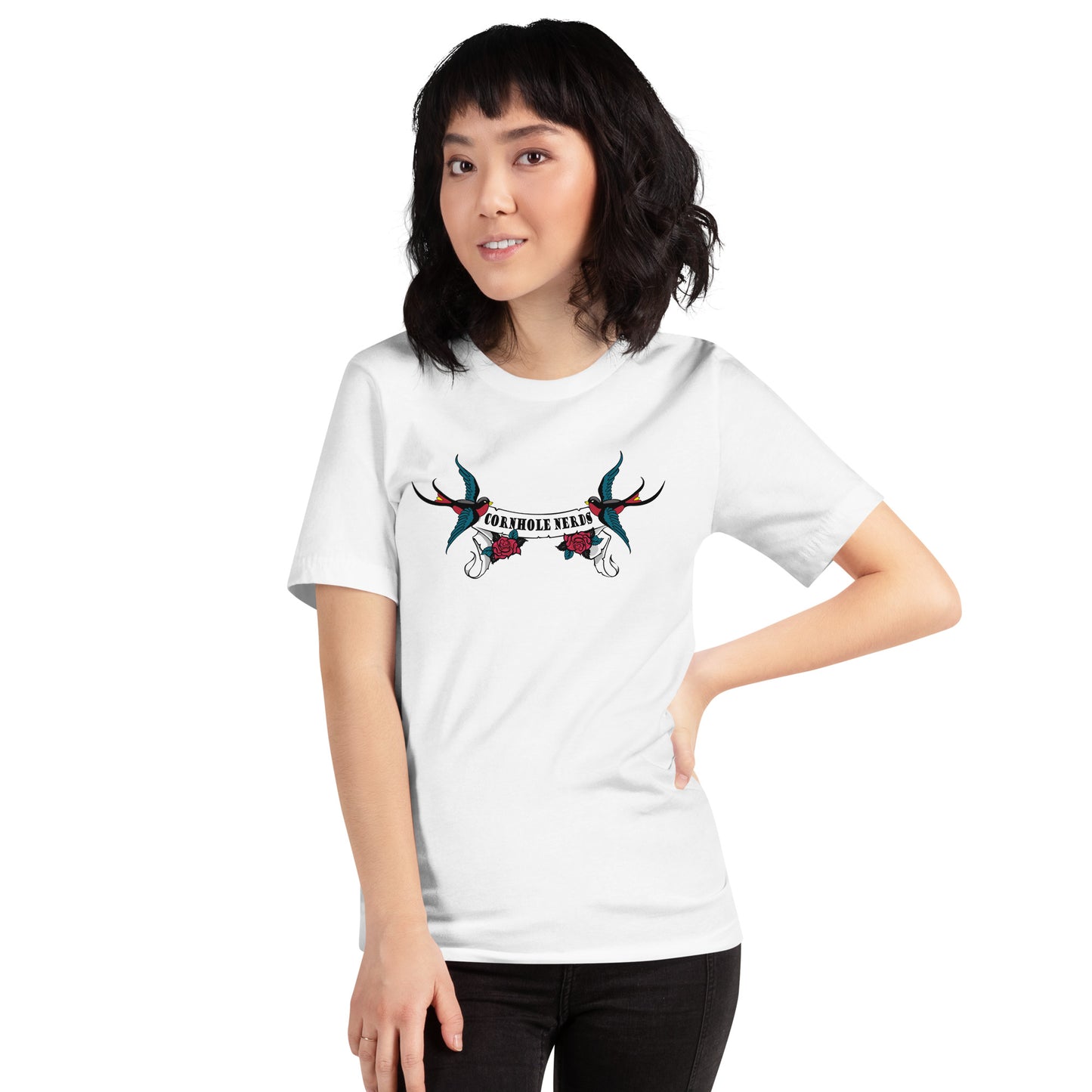 Tattoo Sparrow Nerds Unisex t-shirt