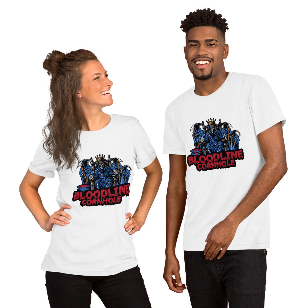 Bloodline Cornhole Reaper Family Unisex t-shirt