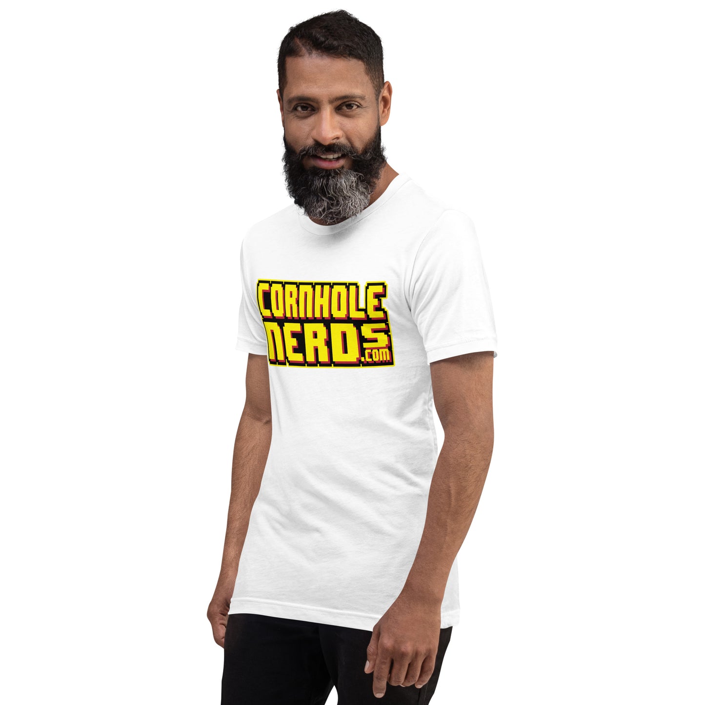 Cornhole Nerds 8-bit Unisex t-shirt