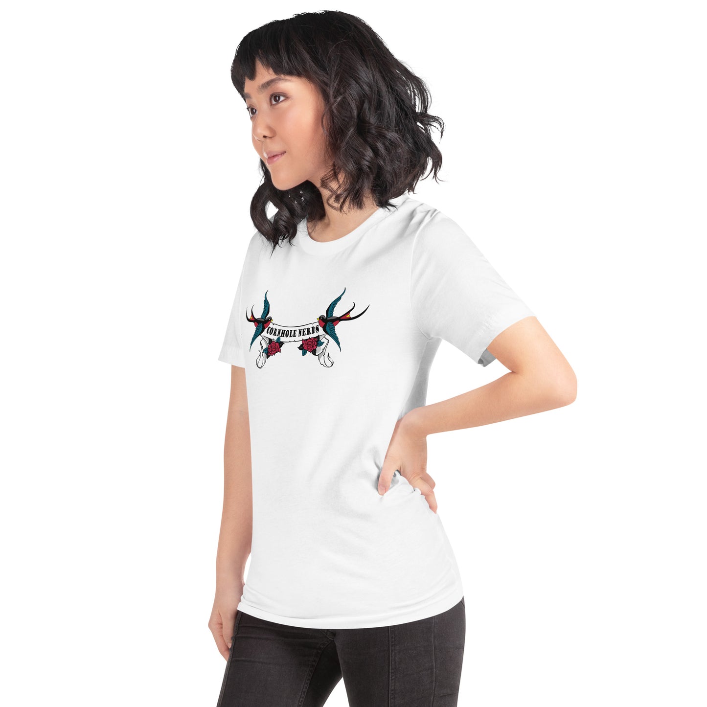 Tattoo Sparrow Nerds Unisex t-shirt