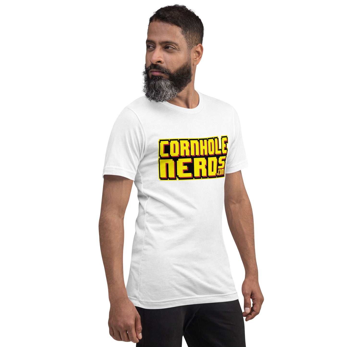 Cornhole Nerds 8-bit Unisex t-shirt