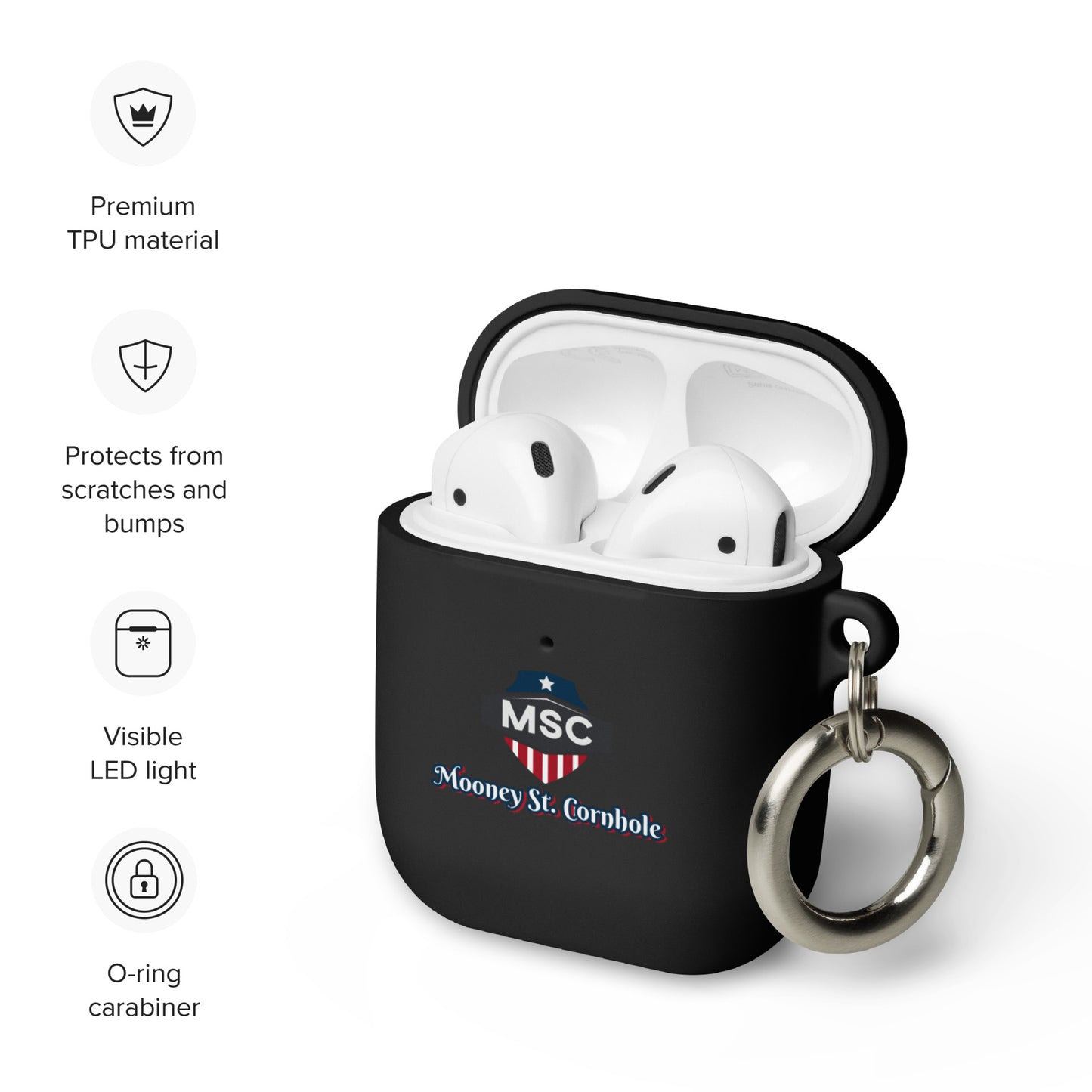 Mooney St. Cornhole AirPods case
