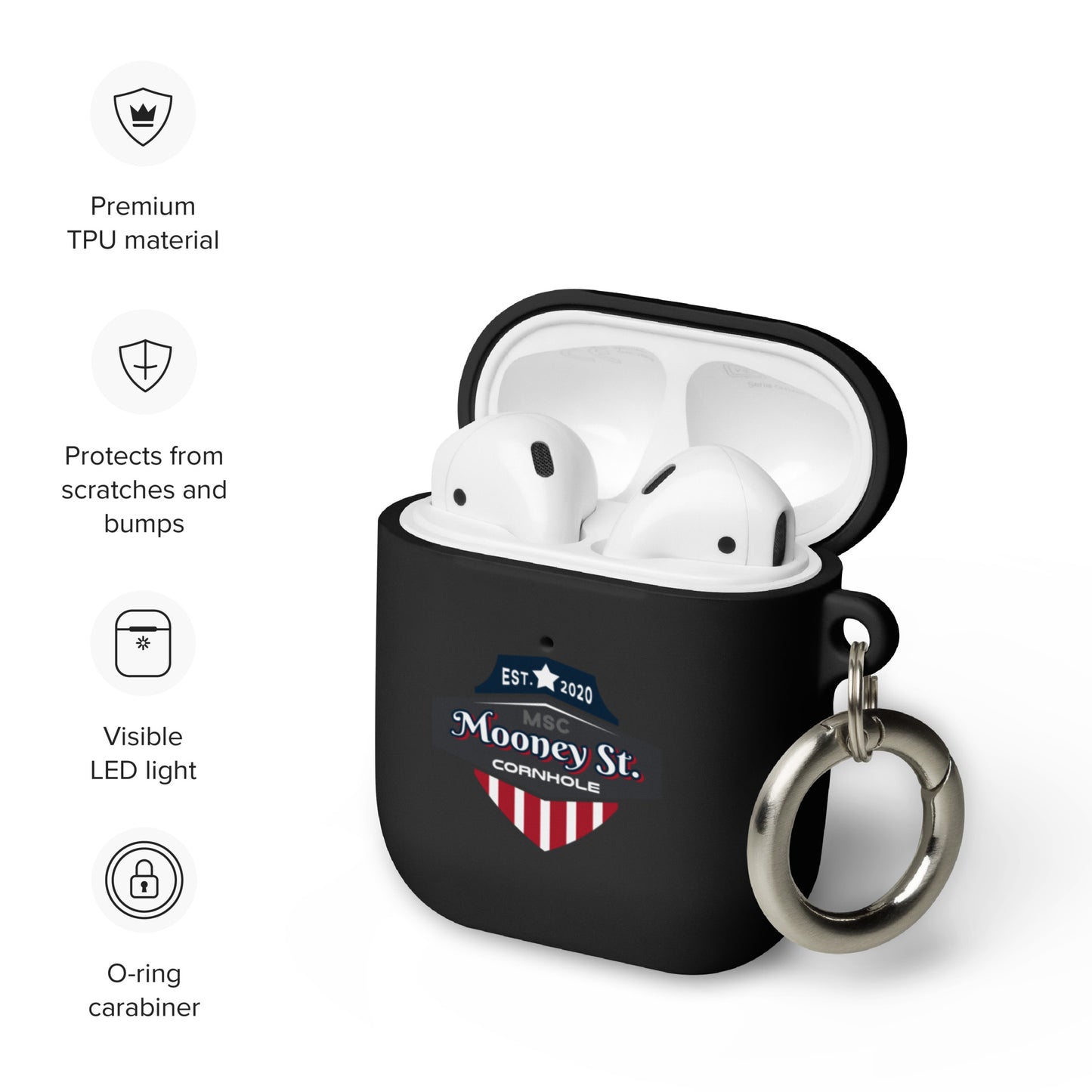 Mooney St. Cornhole AirPods case