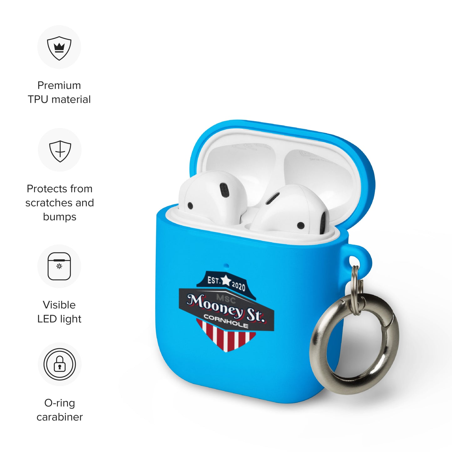 Mooney St. Cornhole AirPods case