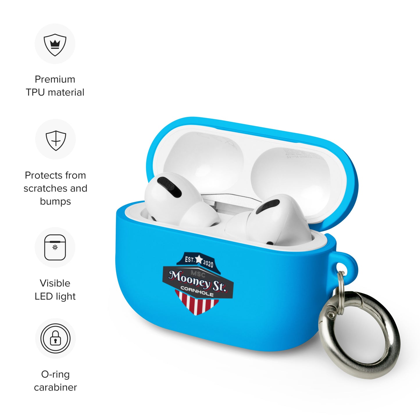 Mooney St. Cornhole AirPods case