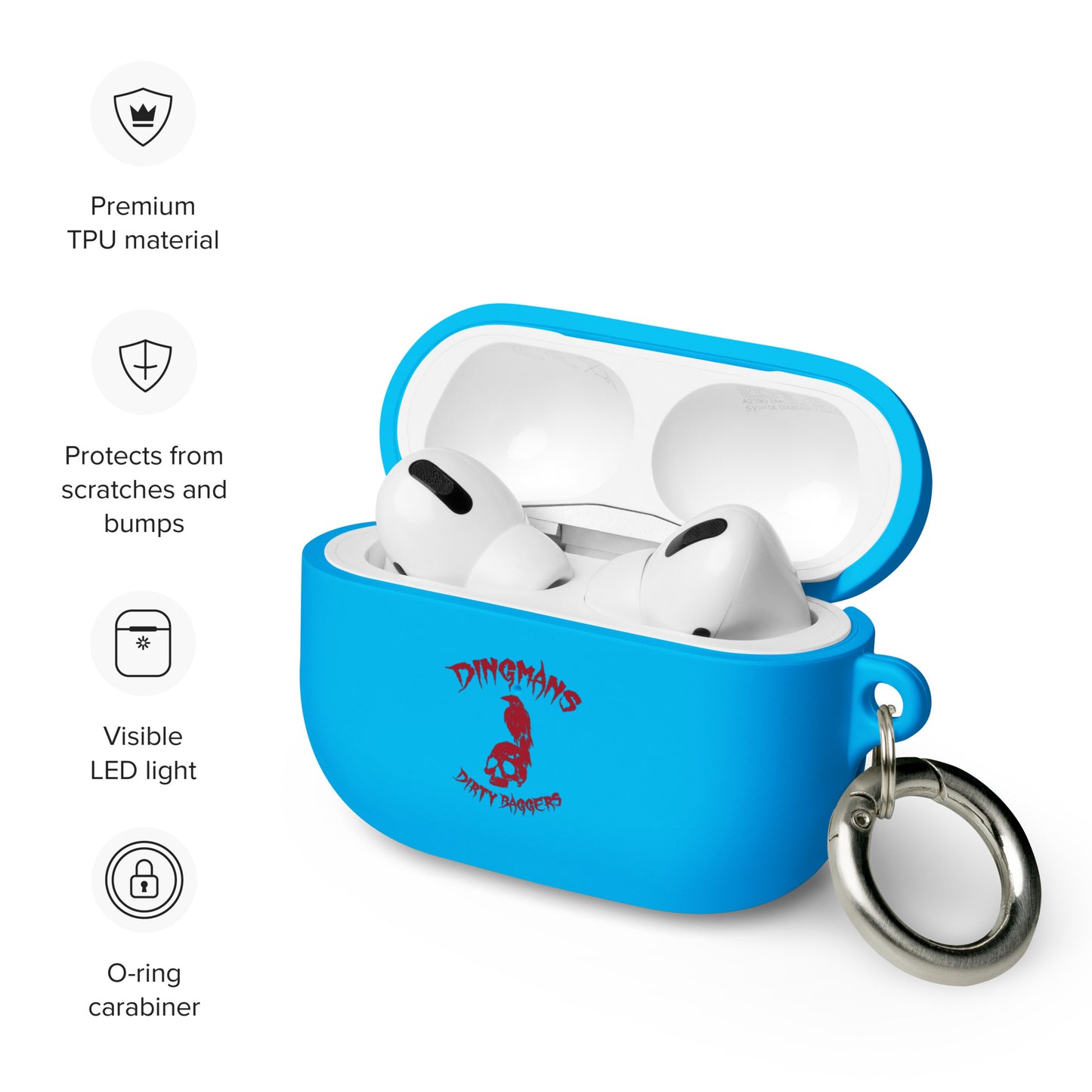 Dingmans Dirty Baggers Rubber Case for AirPods®