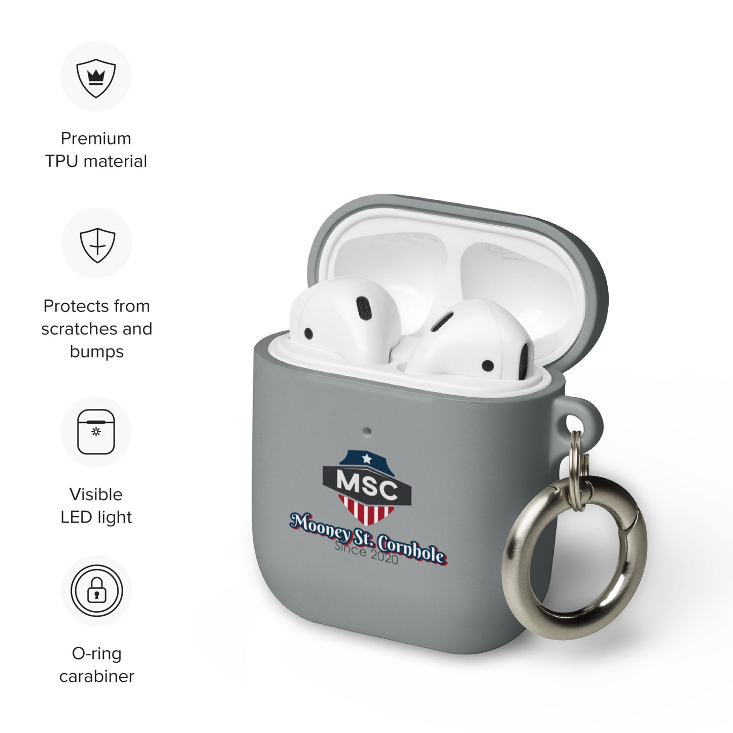 Mooney St. Cornhole AirPods case