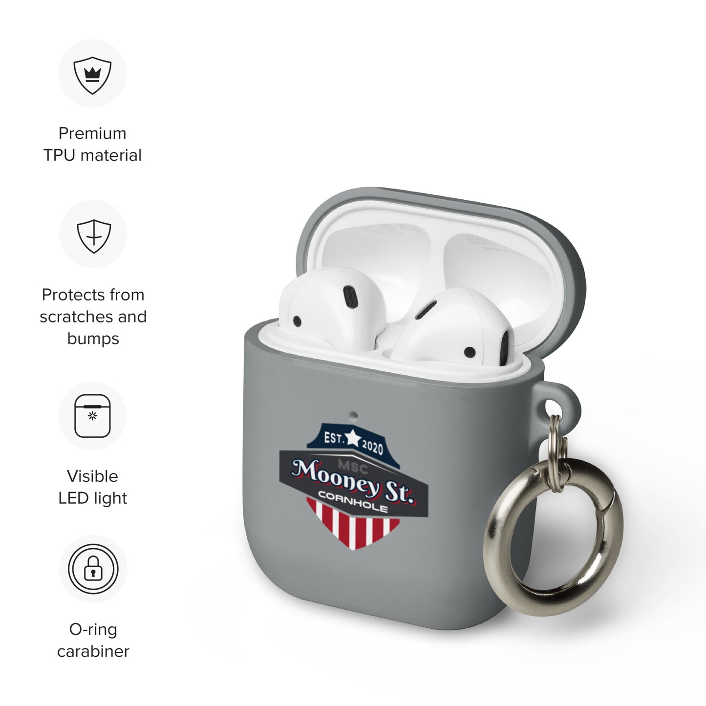 Mooney St. Cornhole AirPods case
