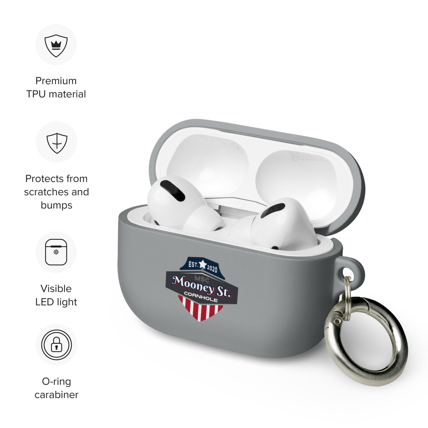 Mooney St. Cornhole AirPods case