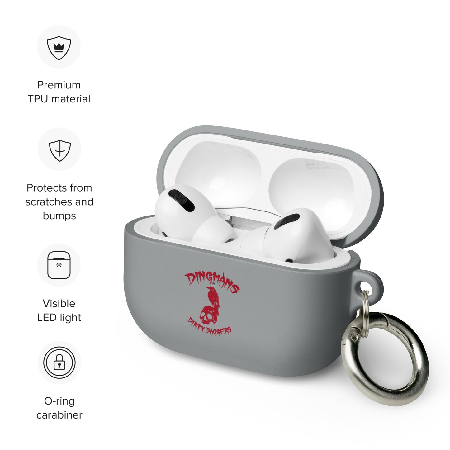 Dingmans Dirty Baggers Rubber Case for AirPods®