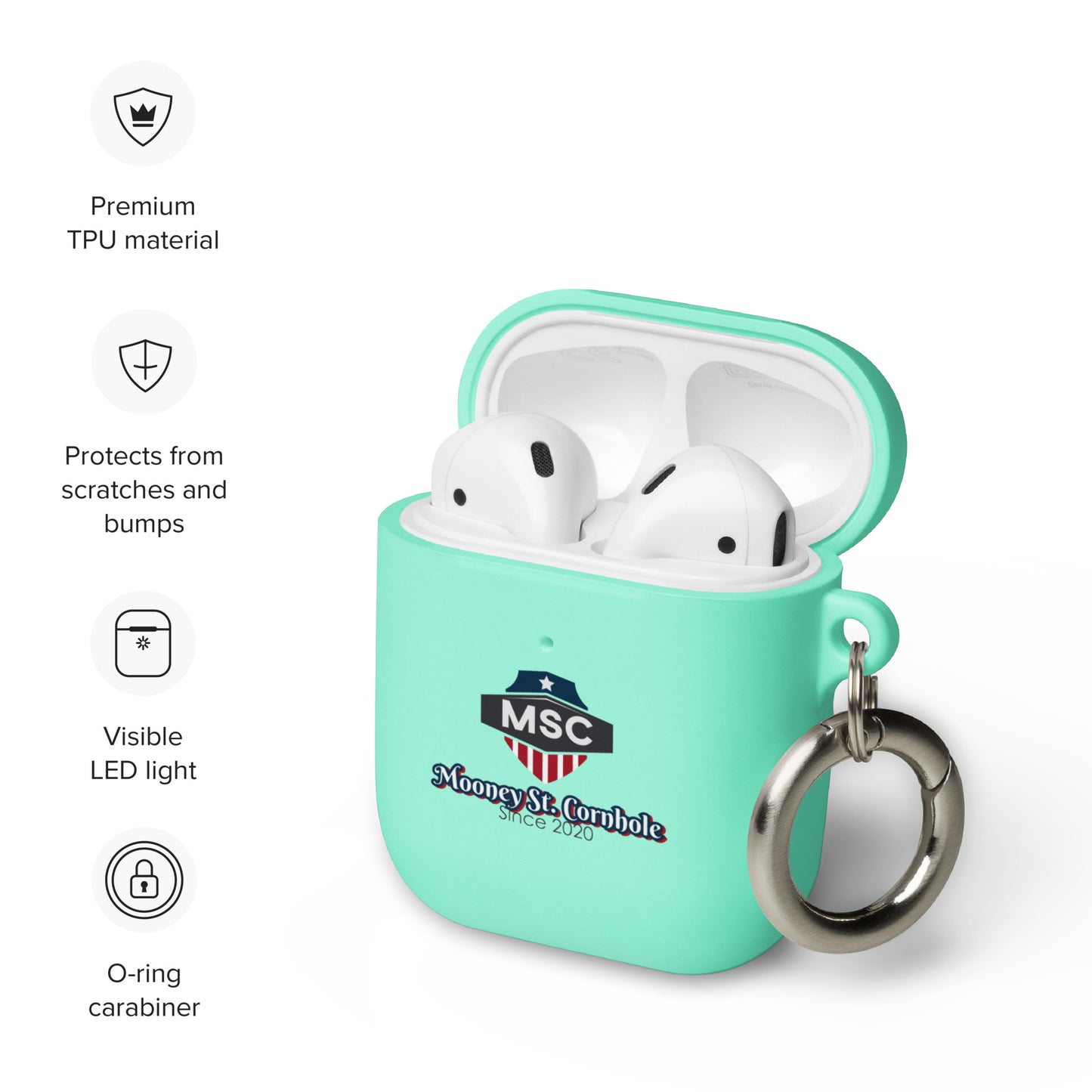 Mooney St. Cornhole AirPods case