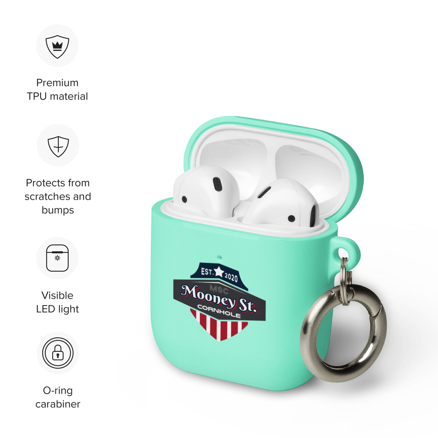 Mooney St. Cornhole AirPods case