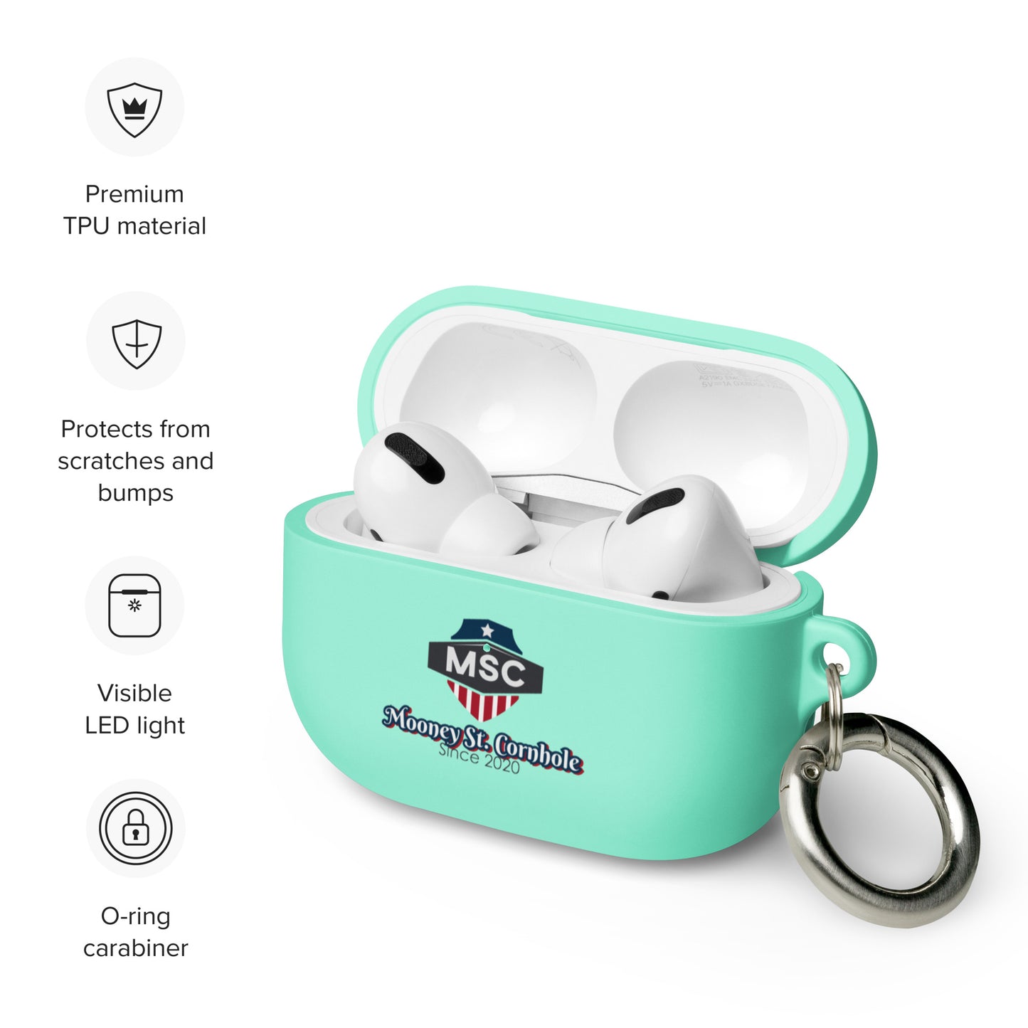 Mooney St. Cornhole AirPods case