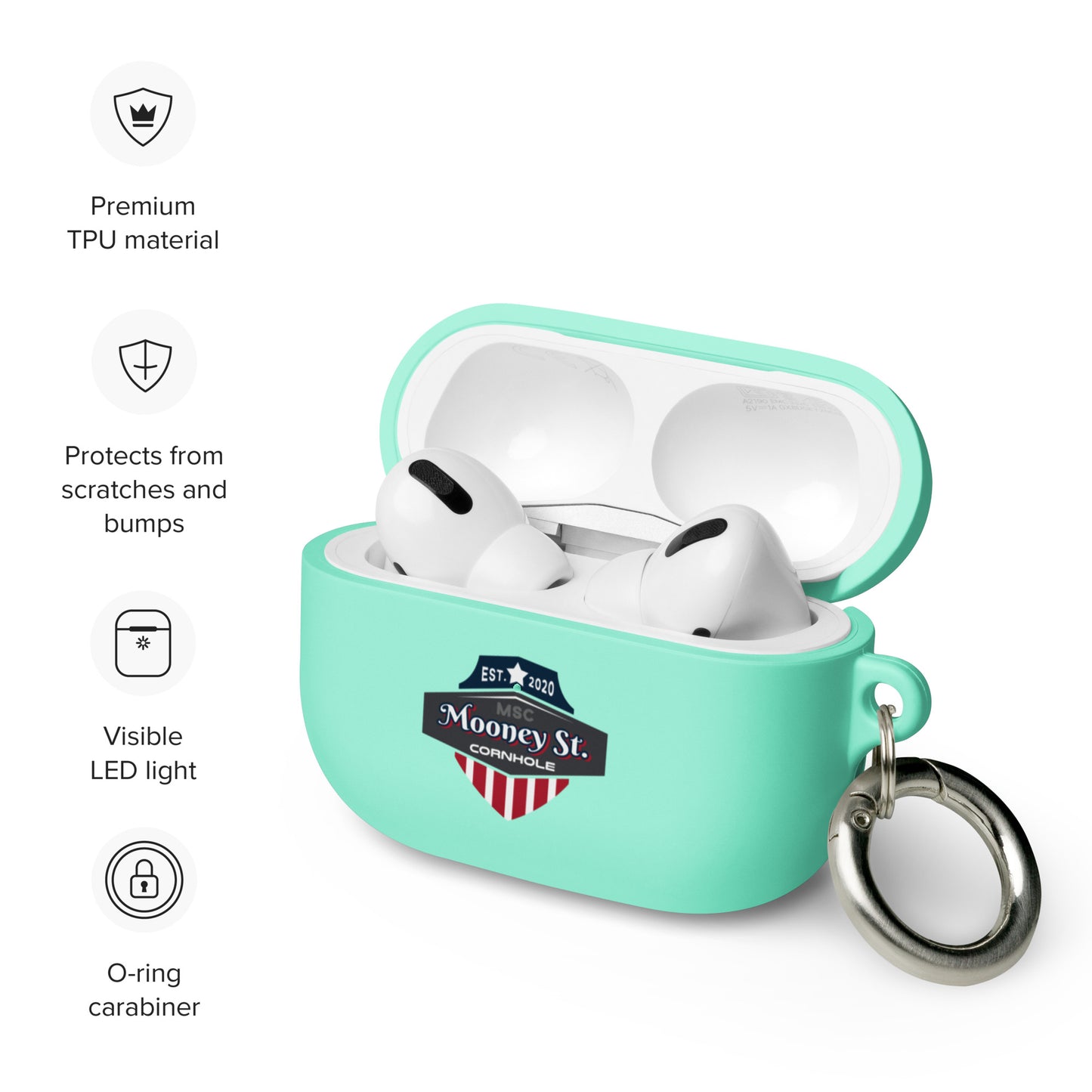 Mooney St. Cornhole AirPods case