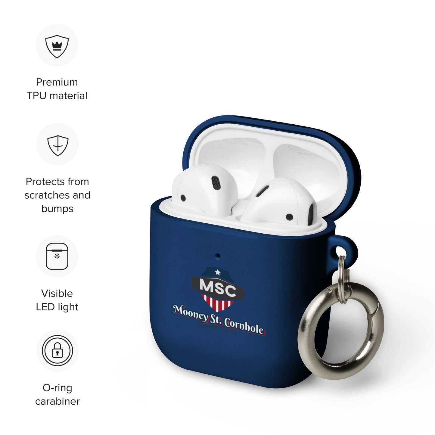 Mooney St. Cornhole AirPods case